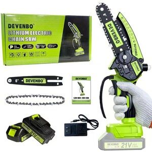DADS ESTATE SALE: NIB BRAND NEW rechargeable handheld mini chain saw
